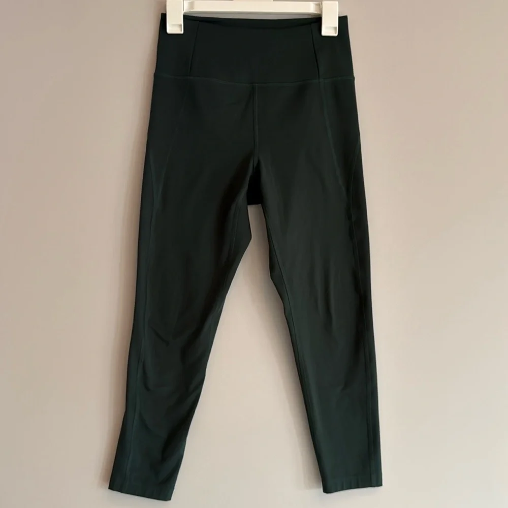 Girlfriend Collective Compressive High Rise Leggings Medium Moss Green - Picture 5 of 12